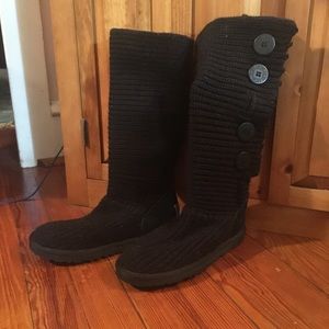 Black UGG Cardy Boots